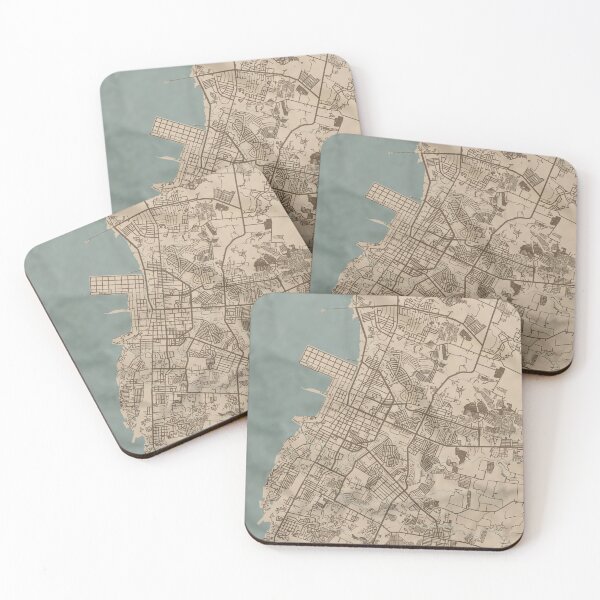 Item preview, Bacolod Sepia Map designed and sold by CPTVDesign.