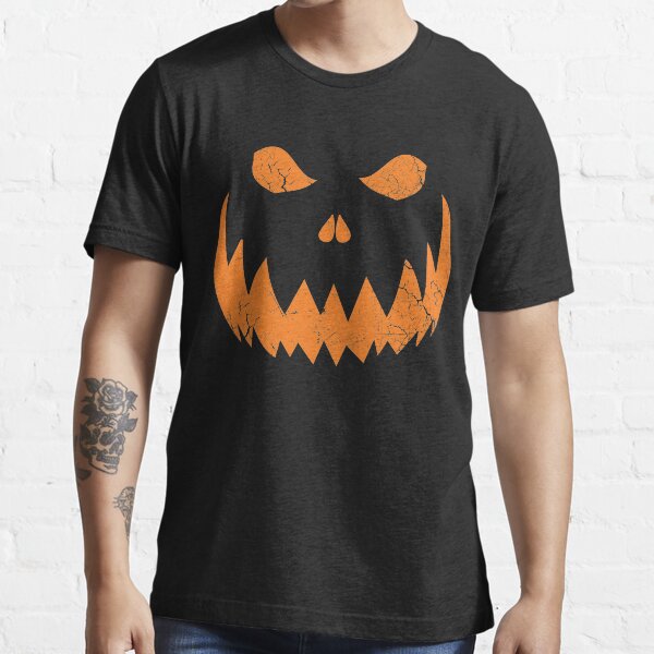 Vintage Jack O Lantern Pumpkin Face Halloween Costume T-Shirt