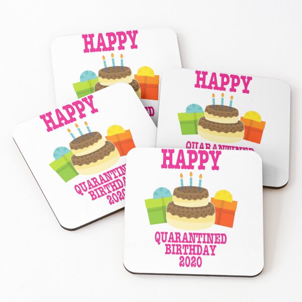 Item preview, HAPPY QUARANTINED BIRTHDAY 2020 designed and sold by ArrigoLazzaro.