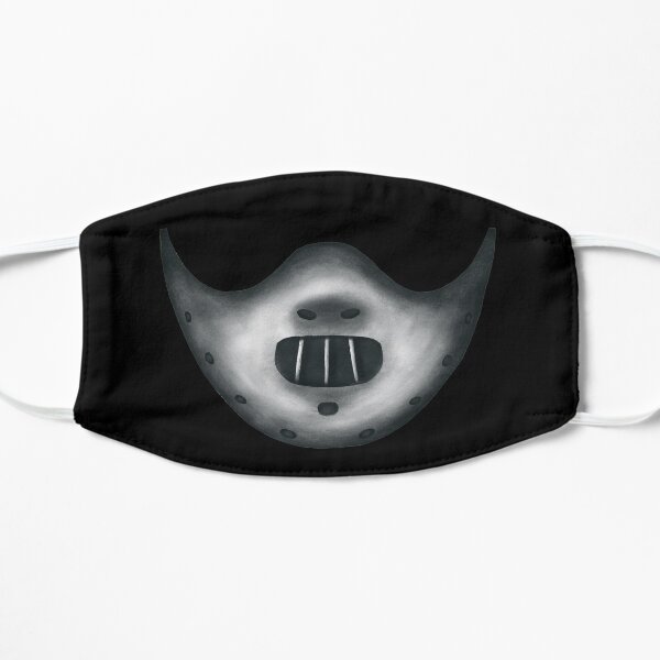 Masking evil (Hannibal Lecter's mask) Flat Mask