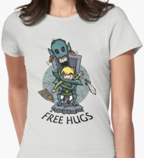 Zelda Wind Waker FREE HUGS Women's Fitted T-Shirt