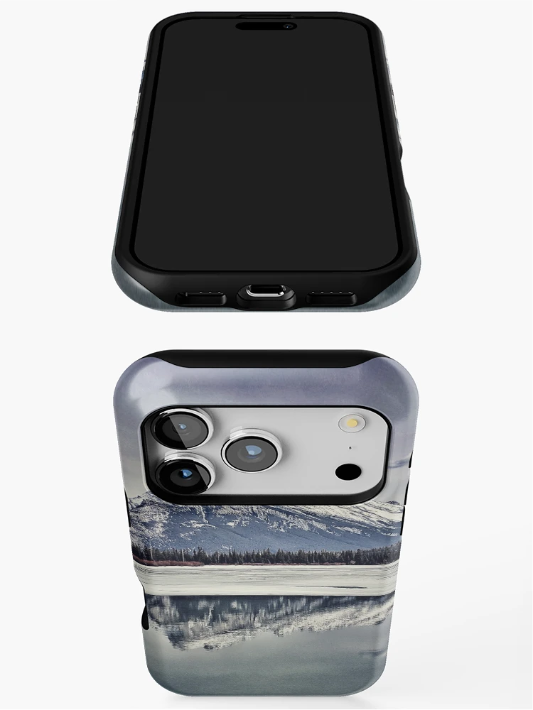 Thumbnail 3 of 4, iPhone Case, Mount Rundle Reflected designed and sold by indigorayz.