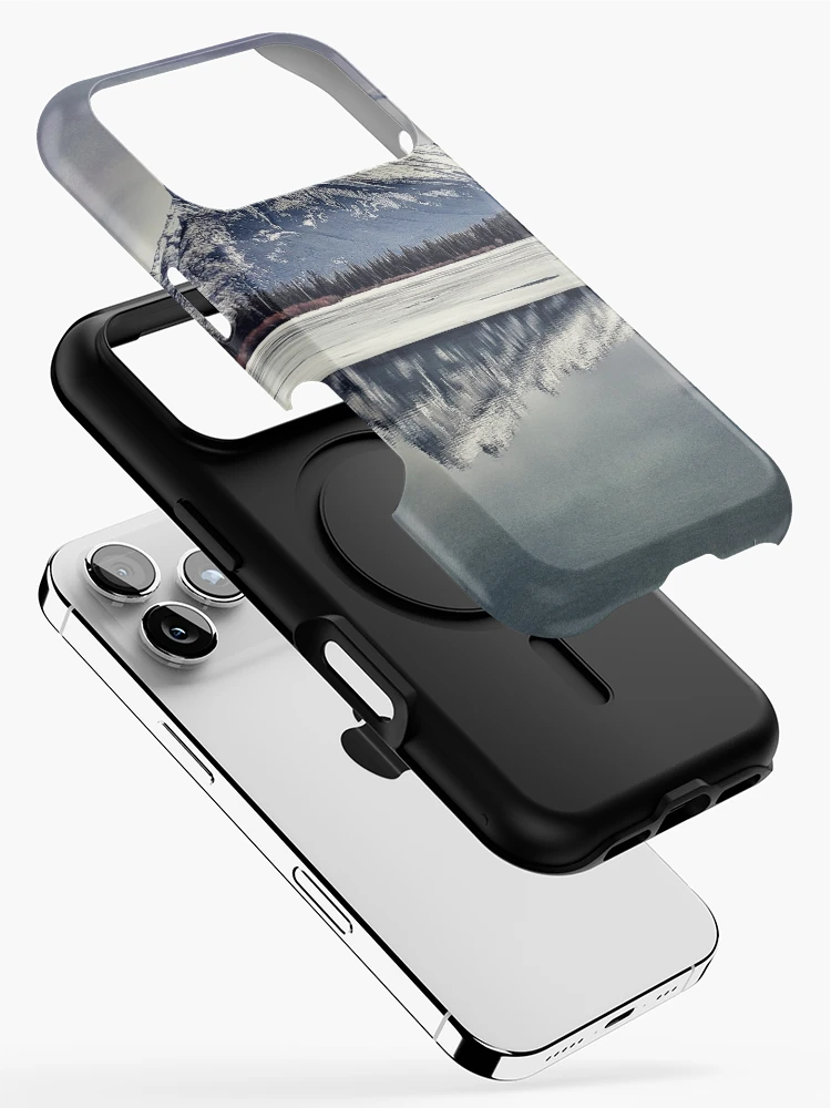 Thumbnail 2 of 4, iPhone Case, Mount Rundle Reflected designed and sold by indigorayz.