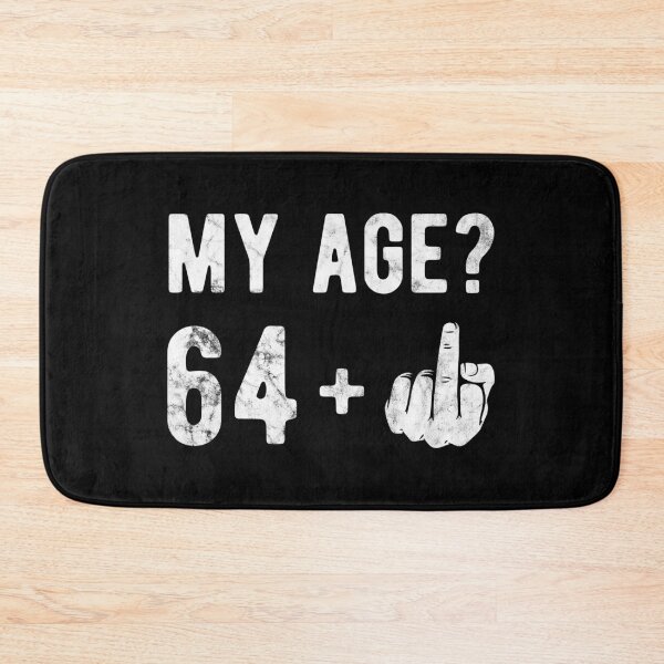 Item preview, My Age Finger 64  Birthday Gift Idea designed and sold by haselshirt.