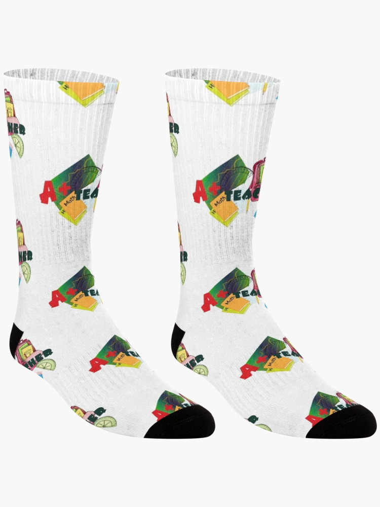 Thumbnail 3 of 5, Socks, Math designed and sold by Robin Kinnard.