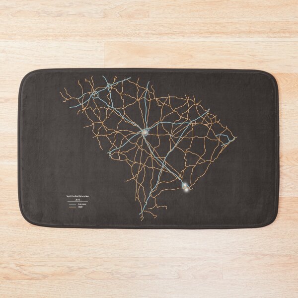 Item preview, South Carolina Highways designed and sold by FinlayMcNevin.