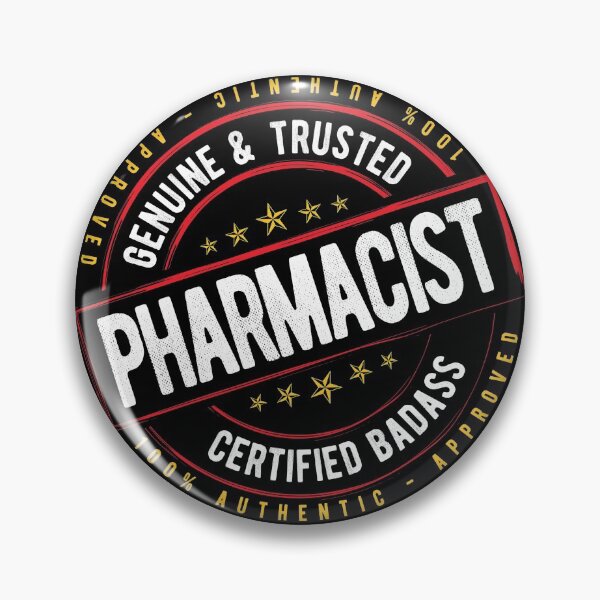 Item preview, Pharmacists Trusted Certified Badass Doctor Gift designed and sold by Maljonic.