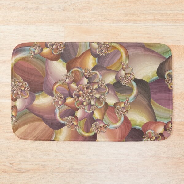 Item preview, Quiescence Floral Fractal designed and sold by Kelly Dietrich Mandala & Fractal Art.
