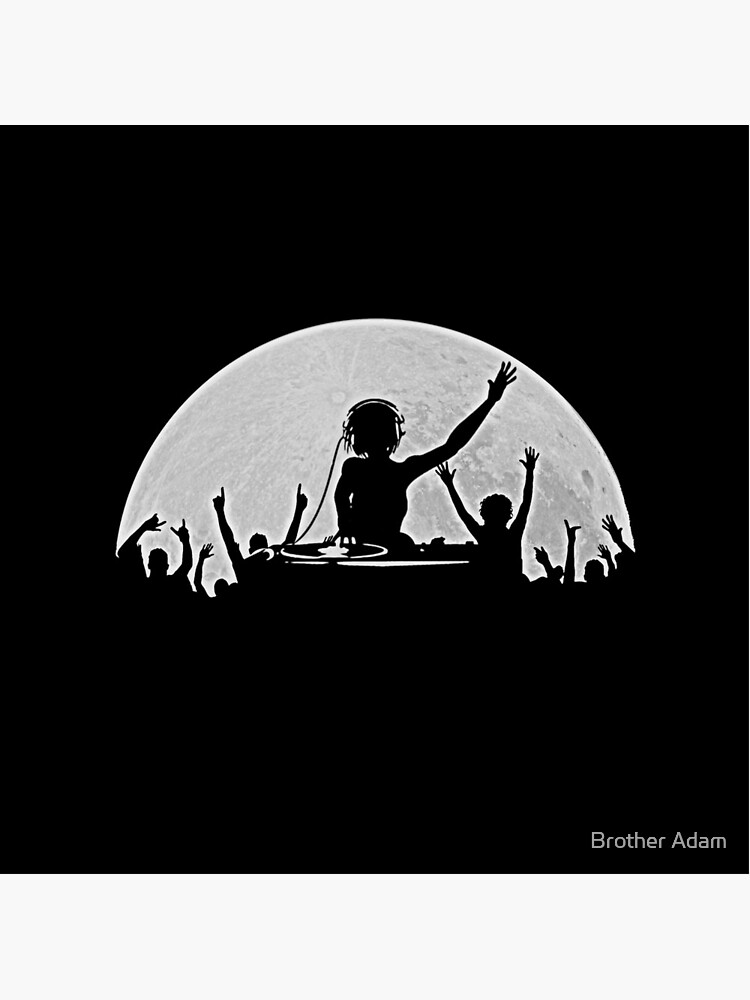 Thumbnail 4 of 4, Pillow, Full Moon Party designed and sold by atartist.