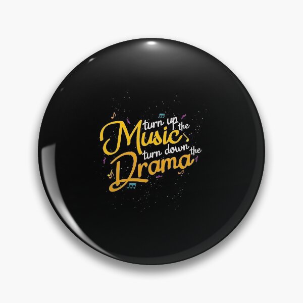 Item preview, Turn Up Music Turn Down Drama Party Dancing Gift designed and sold by haselshirt.