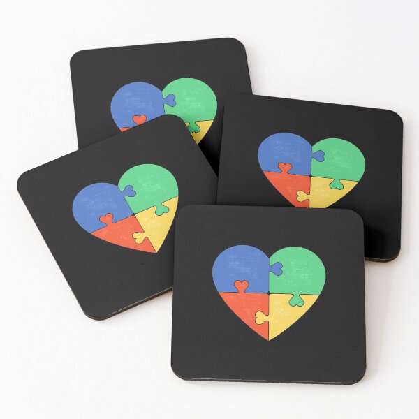 Item preview, Autism Heart Puzzle designed and sold by Chakibalami.