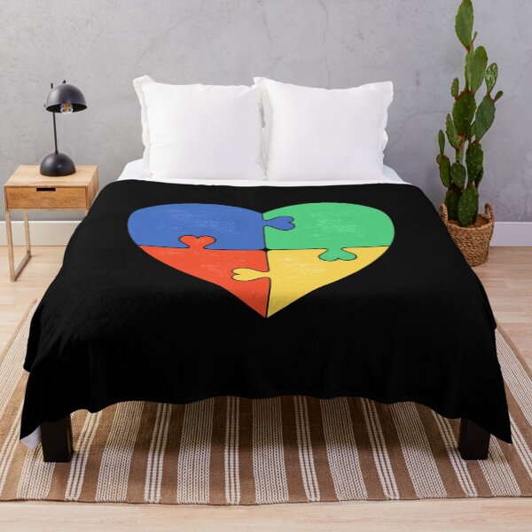 Item preview, Autism Heart Puzzle designed and sold by Chakibalami.