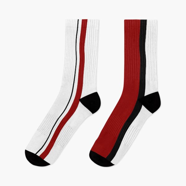 Item preview, Red Black White Abstract Stripes designed and sold by wordznart.
