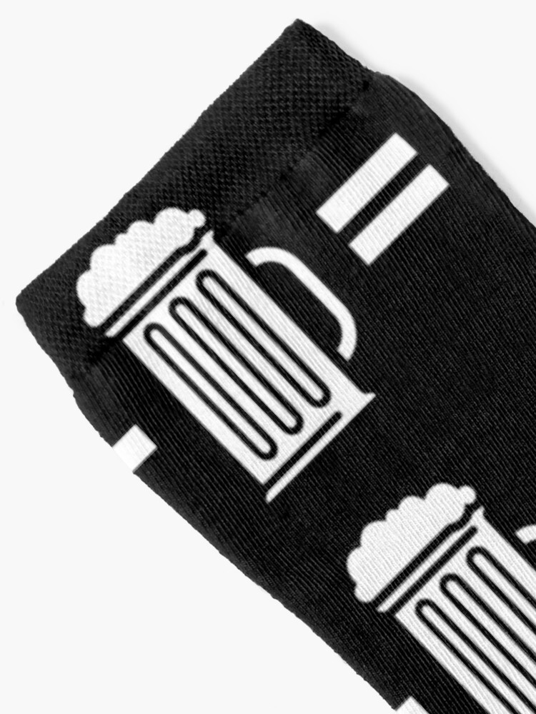 Disover Basketball Cheers Mug of Beer Athlete Gift Idea | Socks