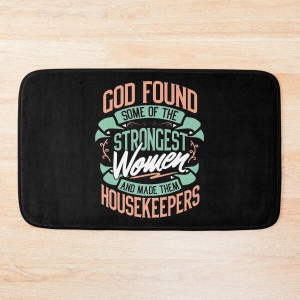 Item preview, Strong Woman Housekeepers Profession Gift Idea designed and sold by haselshirt.