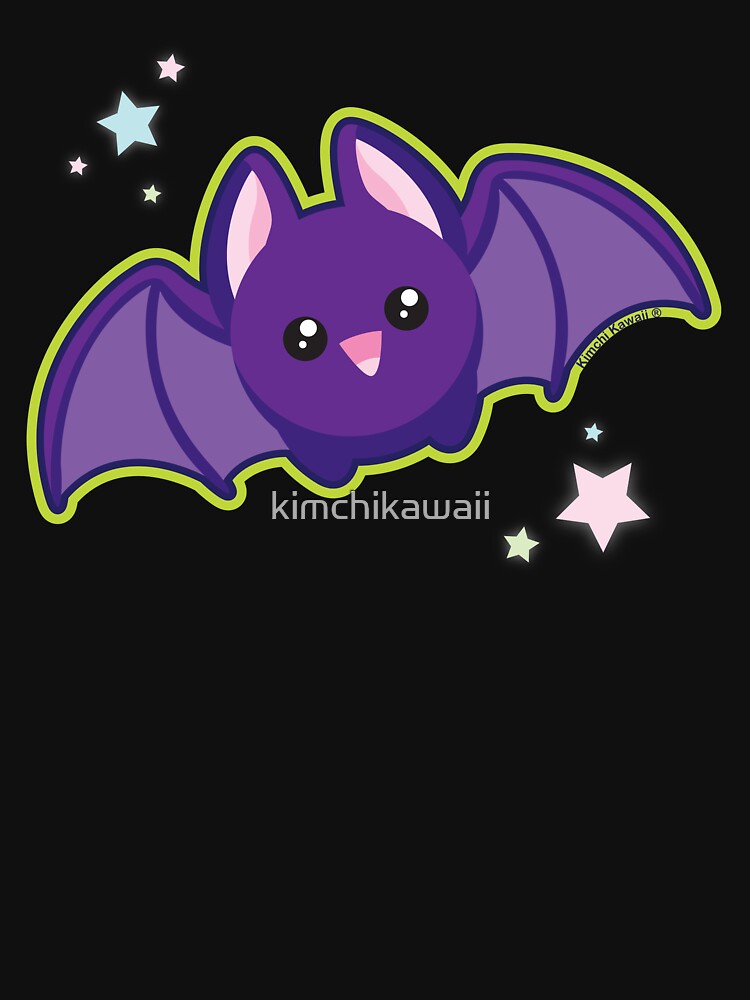 "Kawaii Bat" Tshirt by kimchikawaii Redbubble