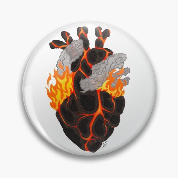 Item preview, Heart of Fire designed and sold by Elle Printemps.