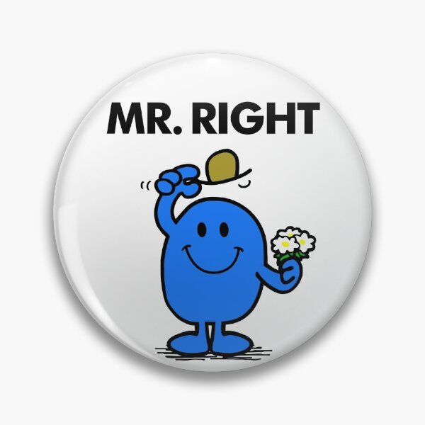 Item preview, Mr Right designed and sold by Brother Adam.