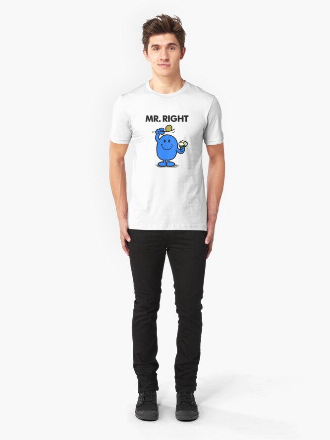 Alternate view of Mr Right Slim Fit T-Shirt
