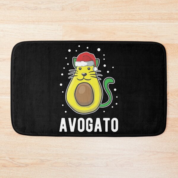Item preview, Cats Santa Cat Avocado Lover Avogato Birthday Gift designed and sold by haselshirt.