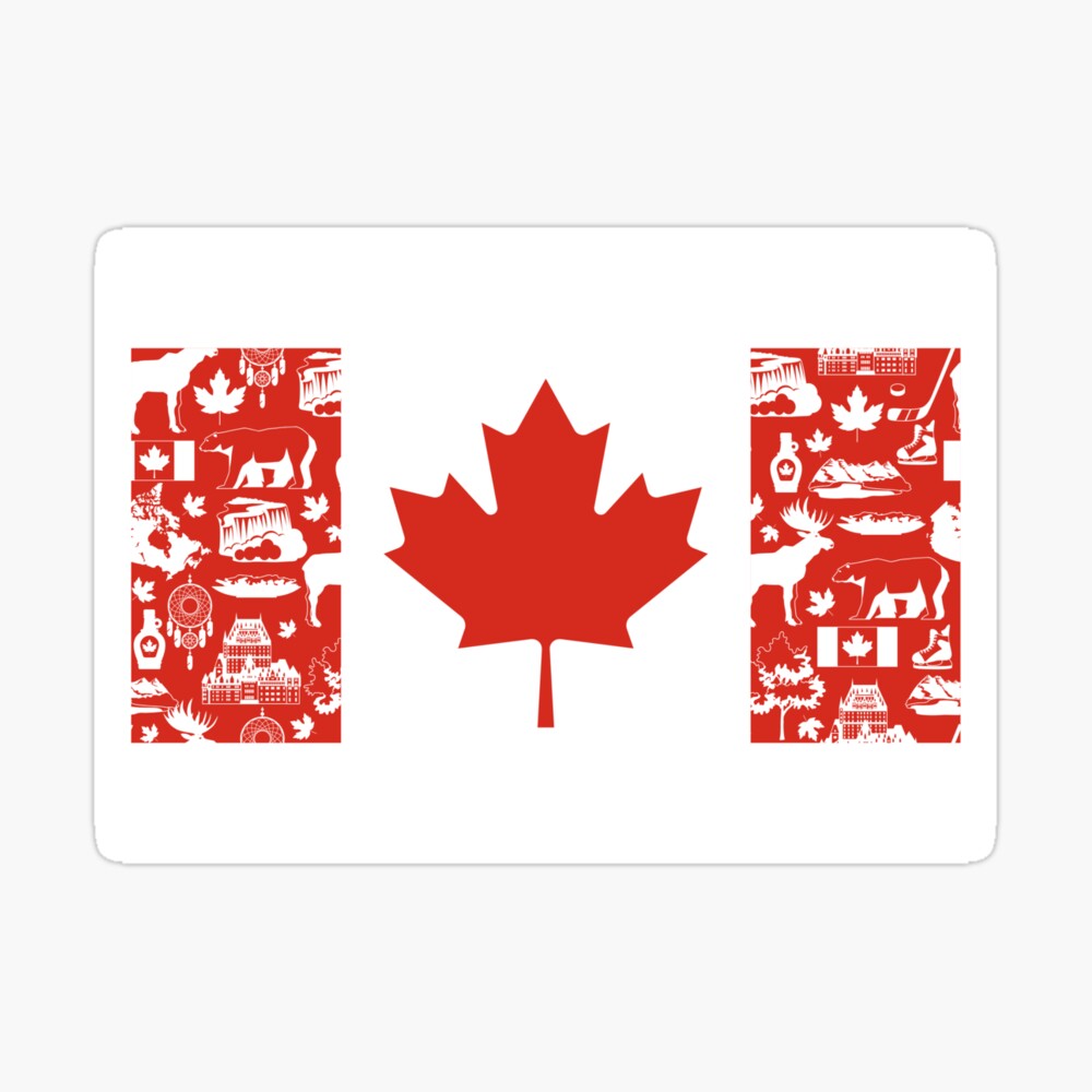 Kanada Flagge Maske Von Anantb Redbubble