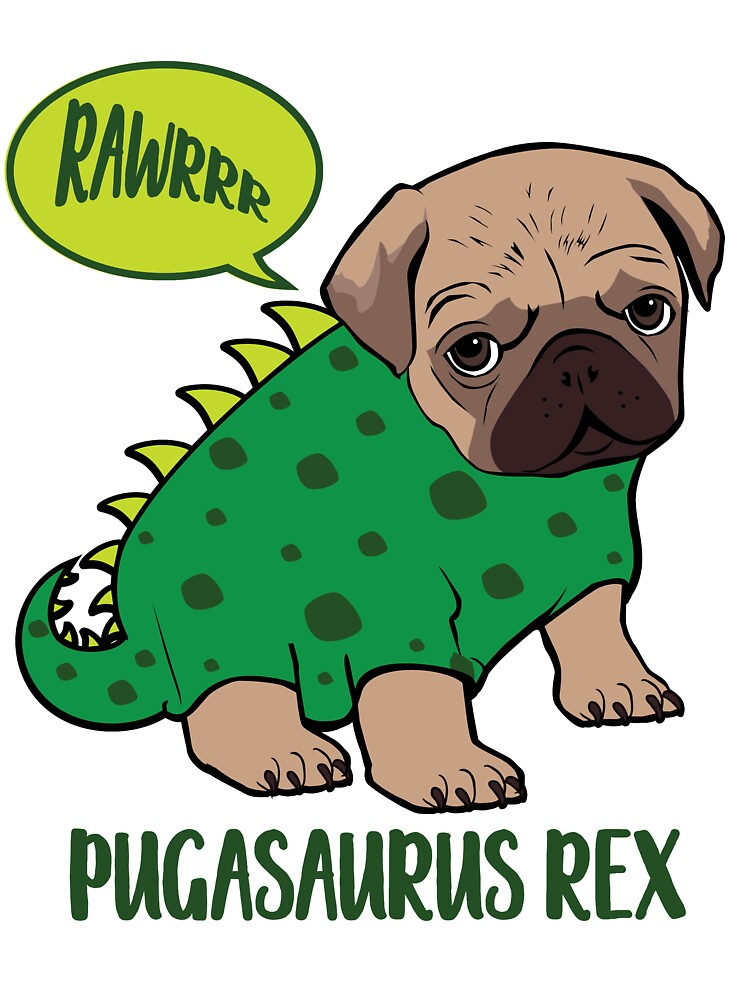 Pug Halloween Shirt Pugasaurus Rex Pug Dog Costume Pug Halloween Shirt Pugasaurus Rex Pug Dog Costume