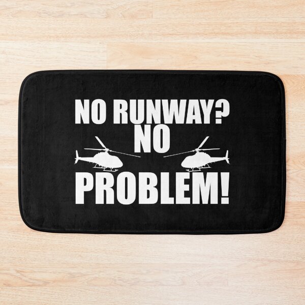 Item preview, No Runway? No Problem! Helicopter Pilot Gift designed and sold by haselshirt.