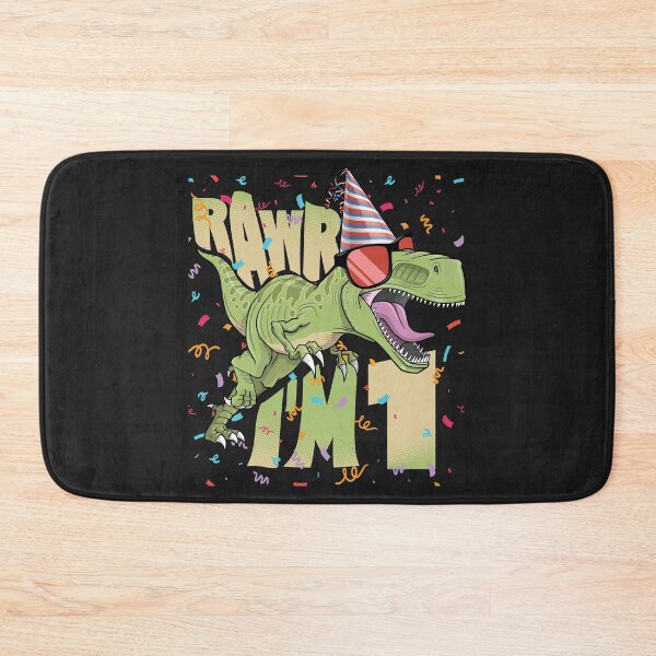 Item preview, Kids 1st Birthday, 1 Year Old Print. T-Rex, Dinosaur Rawr I'm 1 Graphic designed and sold by PackAPunch.