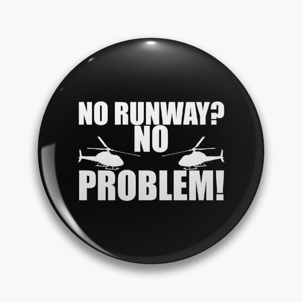 Artikelvorschau, No Runway? No Problem! Helicopter Pilot Gift entworfen und verkauft von haselshirt.