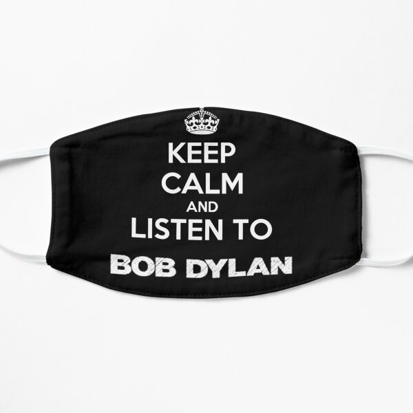 Keep Calm Dylan (Black) Flat Mask