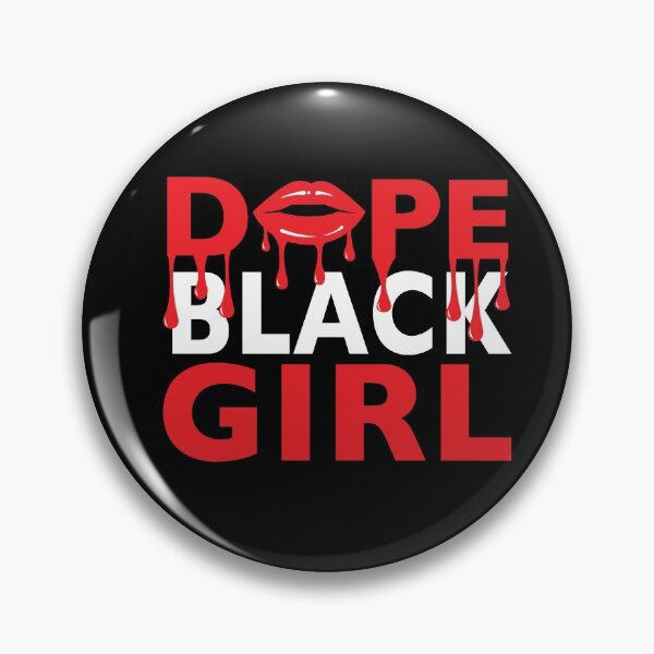 Item preview, Dope Black Girl Dripping Lips Lipstick designed and sold by blackartmatters.
