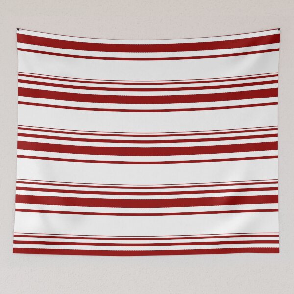 Item preview, Red White Stripes designed and sold by wordznart.