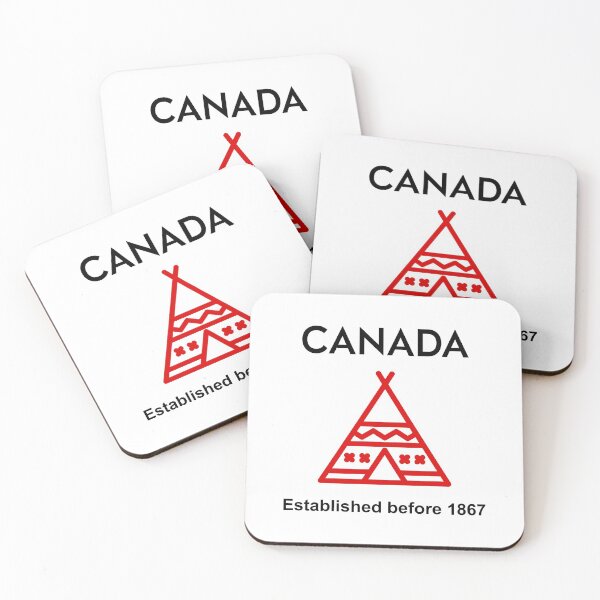 Item preview, Canada Established Before 1867 Silhouette Light-Color designed and sold by TinyStarCanada.