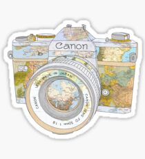 TRAVEL CAN0N Sticker
