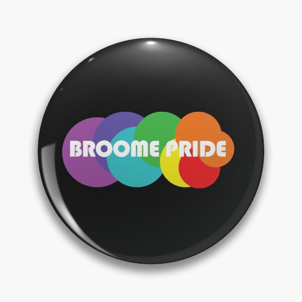 Item preview, Broome Pride Deconstructed Circles - White  designed and sold by BroomePride.