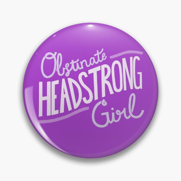 Item preview, Obstinate Headstrong Girl - Purple designed and sold by latheandquill.