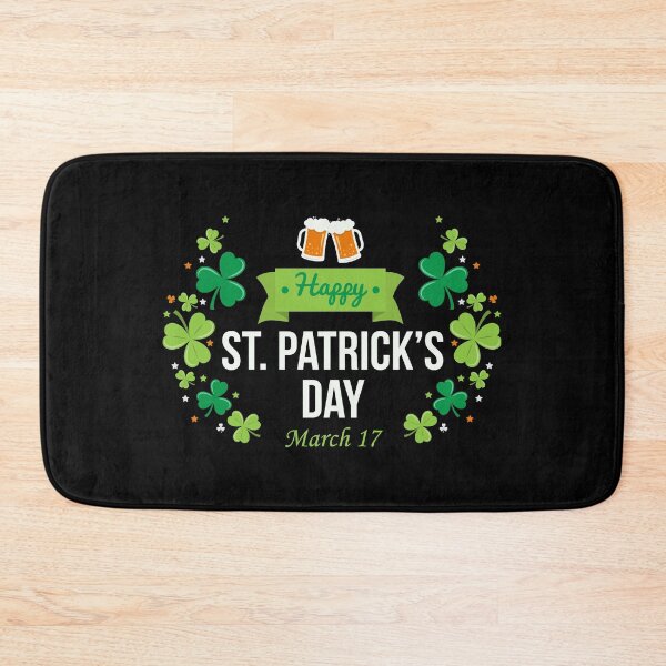 Item preview, Happy St. Patrick Day Beer Lucky Clover Gift Idea designed and sold by haselshirt.