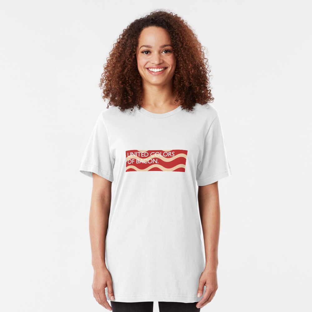 United Colors of Bacon Slim Fit T-Shirt