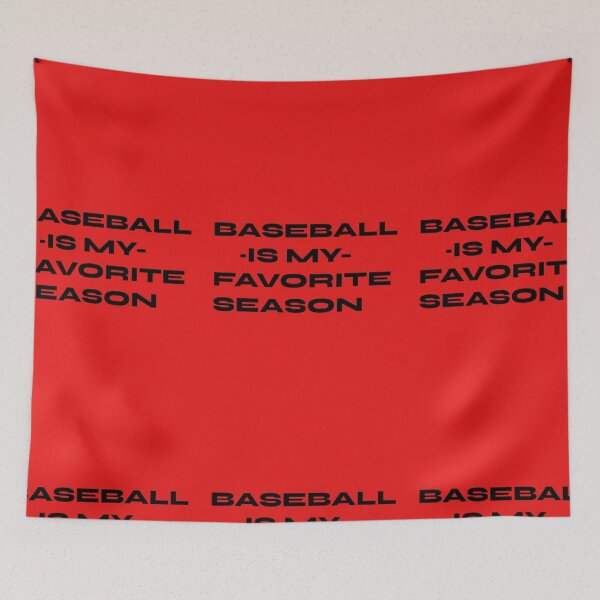 Item preview, BASEBALL IS MY FAVORITE SEASON. designed and sold by leicha.