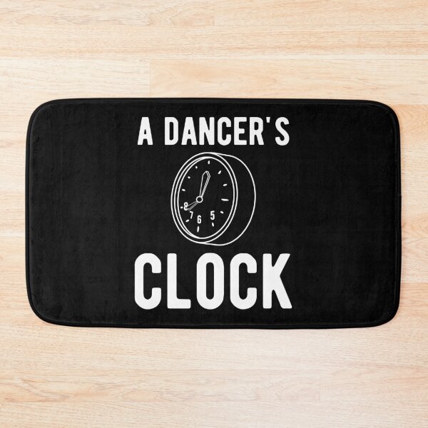 Item preview, Dance A Dancers Clock 8 7 6 5 Birthday Gift designed and sold by haselshirt.