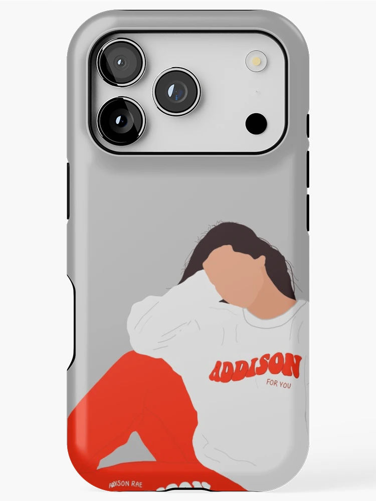 Thumbnail 1 of 4, iPhone Case, Addison Rae Drawing designed and sold by kkrenny13.