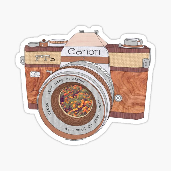 WOOD CAN0N Sticker
