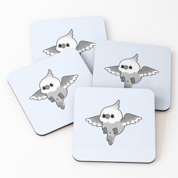 Item preview, Flying Cockatiel - White-Faced designed and sold by blirbos.