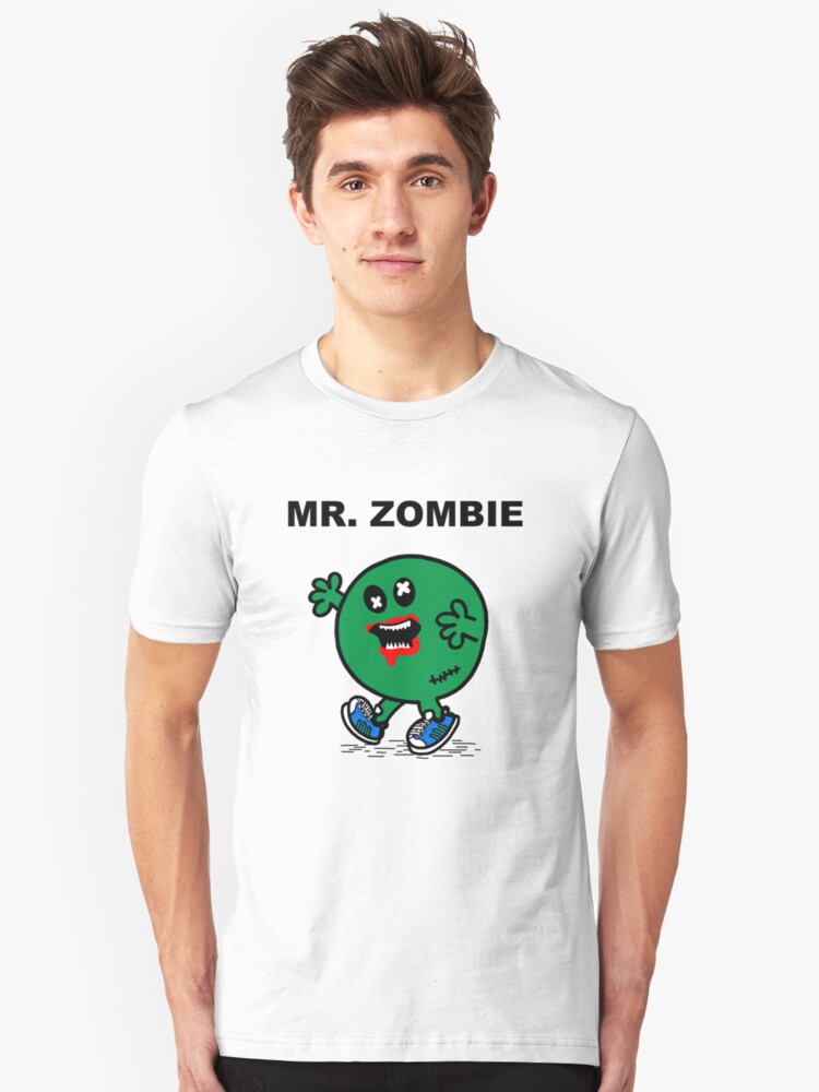 Alternate view of Mr Zombie Slim Fit T-Shirt