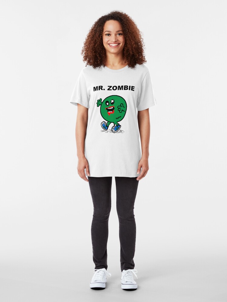 Alternate view of Mr Zombie Slim Fit T-Shirt