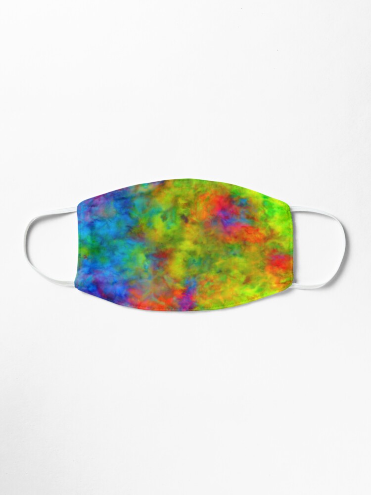 Alternate view of Atomic Tie-Dye Mask