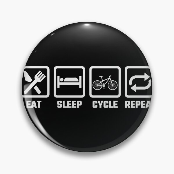 Artikelvorschau, Cyclist Bicycle Biking Life Cycle Repeat Love Cycling entworfen und verkauft von haselshirt.