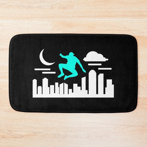 Item preview, Parkour Shirt Parkour Urban Springer tuerkus Gift Tee designed and sold by haselshirt.