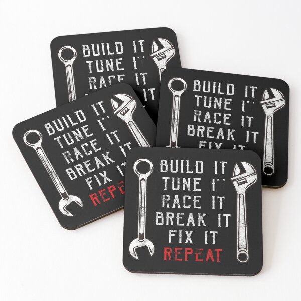 Item preview, Build It Tune It Race It Break It Fix It Shirt, Mechanic Shirt designed and sold by helliazidi.