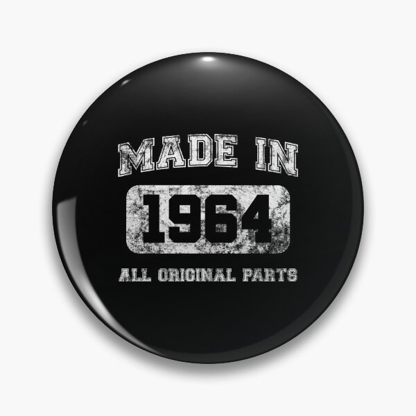Item preview, Made In 1964 All Original Parts Birthday Gift Idea designed and sold by haselshirt.